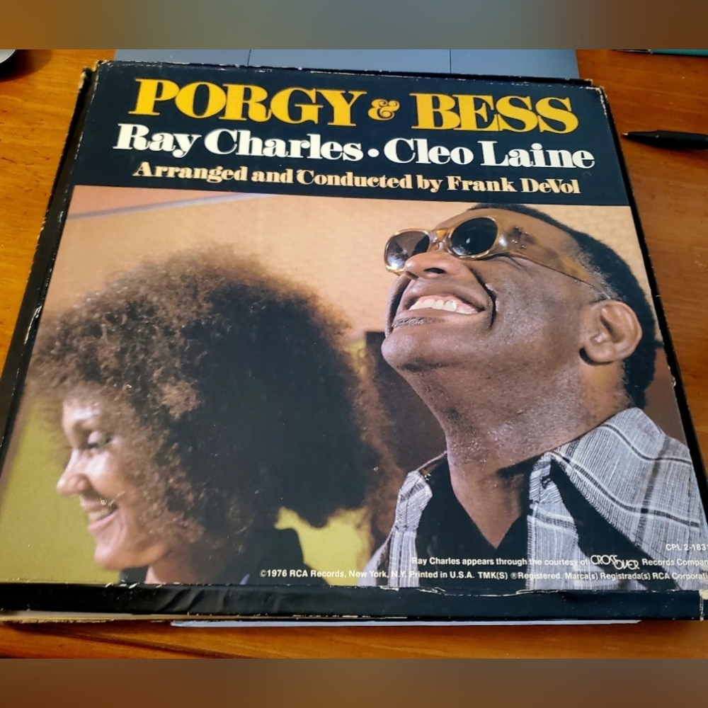 Ray Charles and Cleo Laine -Porgy &Bess( 1976), vintage , U.S.A,set of 2 Vinyls
